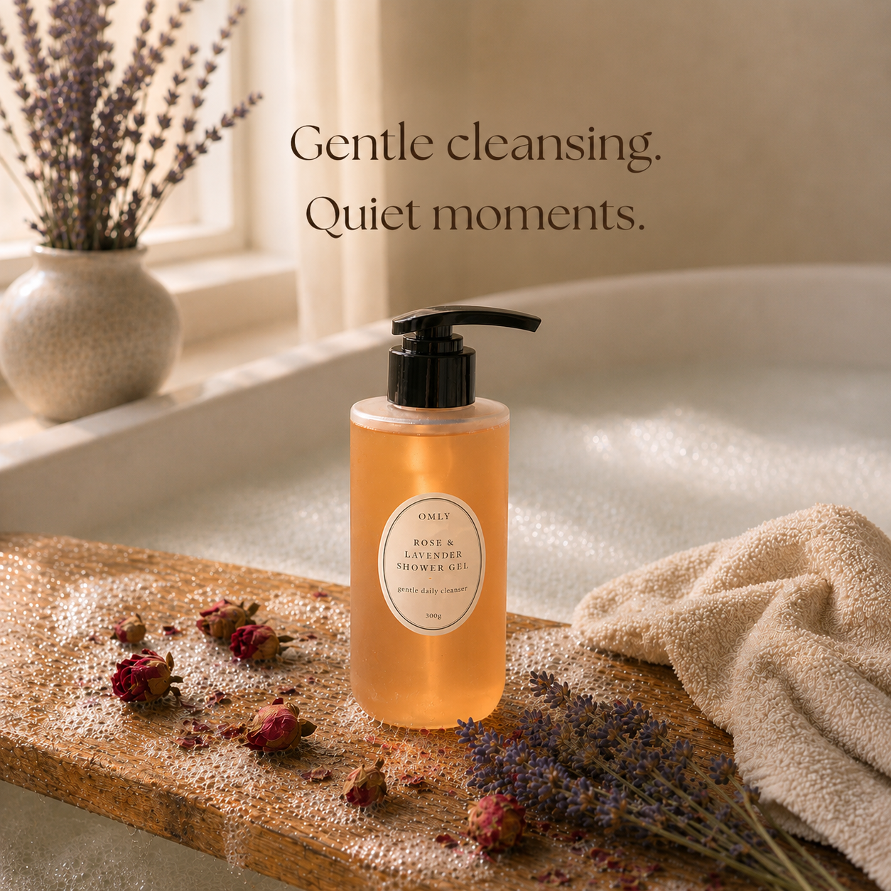 Rose & Lavender Shower Gel