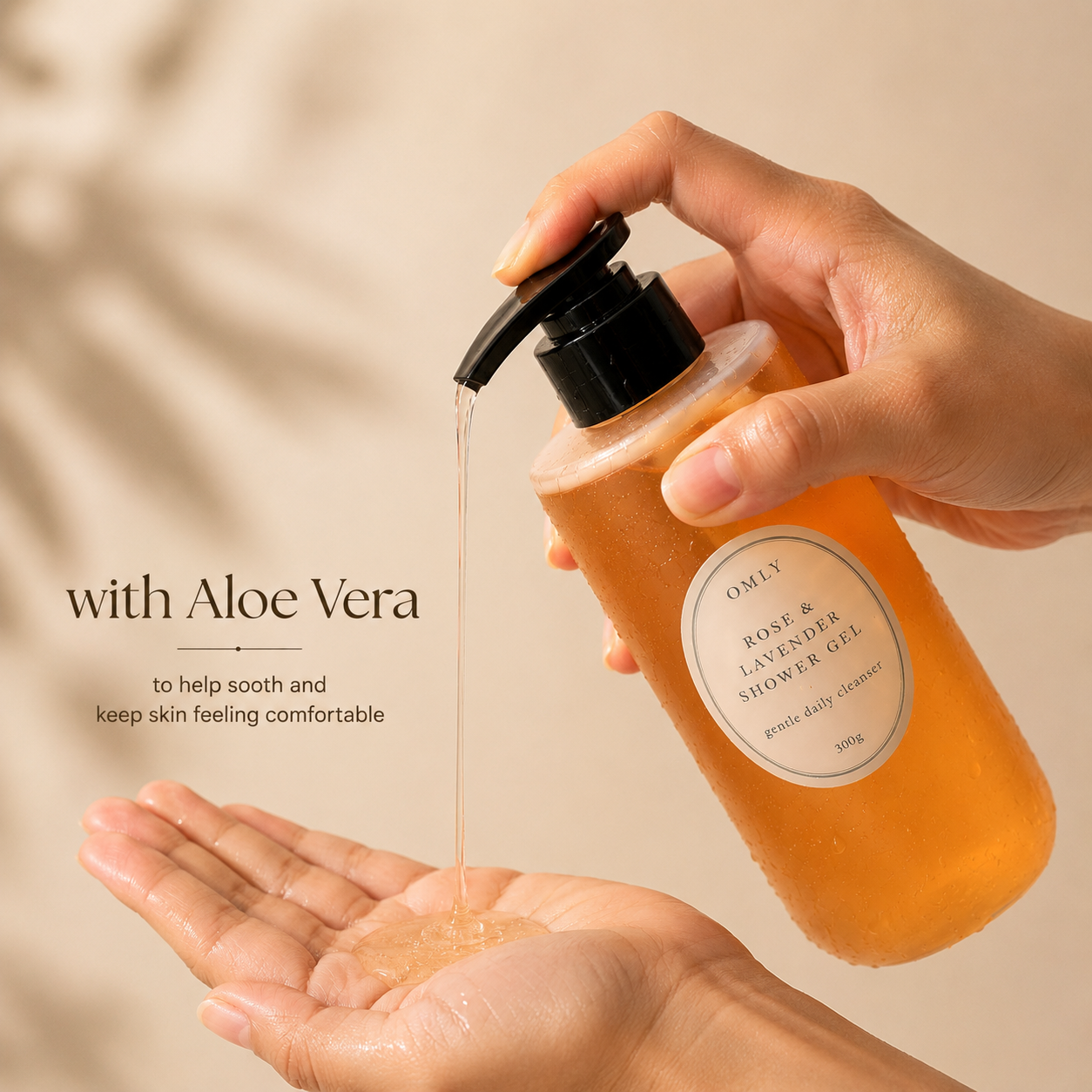 Rose & Lavender Shower Gel